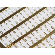 Matho Models PE Numbers: 1,5 - 2,0 - 2,5 - 3,0mm (80006)