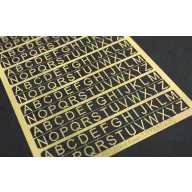 Matho Models PE Letters: 6 mm (UPPERCASE) (80010)