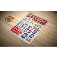 Matho Models Soft Drink Logos C - vintage (80022)