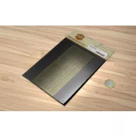   Matho Models PE Brass Strips B: 1,25 - 3 mm (0,10mm thickness) (80044)