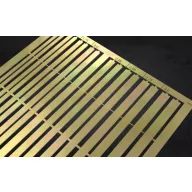   Matho Models PE Brass Strips B: 1,25 - 3 mm (0,10mm thickness) (80044)