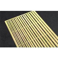   Matho Models PE Brass Strips D: 1,25 - 3 mm (0,15mm thickness) (80046)