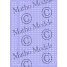 Matho Models Decal Numbers - 2.5mm, white, type 1 (80050)