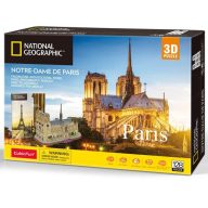   CubicFun Notre-Dame De Paris 3D Puzzle + Photo Booklet DS0986h
