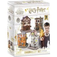   CubicFun Harry Potter Diagon Alley Set/4 3D Puzzle Abszol út DS1009h