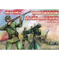 Orion Soviet quad Maxim AA MG and crew 1:72 (ORI72037)