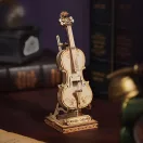 Robotime Magic Cello Lasercut wood model - Varázslatos cselló AMK63