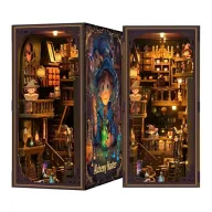   Alchemy Master Book Nook 3D model - Varázsló tanoncok kuckója Könyvtámasz