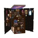 Alchemy Master Book Nook 3D model - Varázsló tanoncok kuckója Könyvtámasz