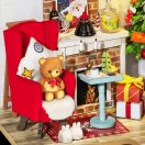 Robotime SnowHouse 3D model - Havas Karácsonyi Házikó DG18