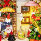 Robotime SnowHouse 3D model - Havas Karácsonyi Házikó DG18