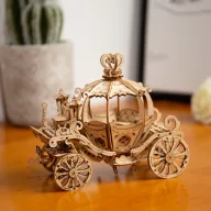   Robotime Pumpkin Cart Lasercut wood model - Tök hintó TG302