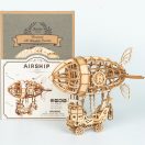 Robotime Airship Lasercut wood model - Léghajó TG407