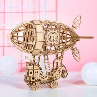 Robotime Airship Lasercut wood model - Léghajó TG407