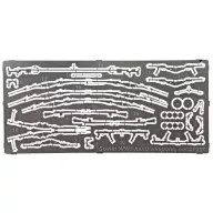 ACE Photoetched set Soviet WWII hand weapons 1:72 (PE7227)