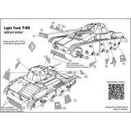   ACE Photo-etched set -60 add on armor, for ACE kit 1:72 (PE7268)