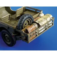 Plus Model Anbau mit Gepäck für Tamiya Bausatz 1:35 (246)