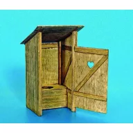 Plus Model Holz-Toilette 1:35 (263)