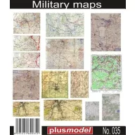 Plus Model WW II Landkarten Universal einsetzbar 1:35 (35)