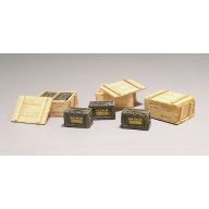 Plus Model US wooden ammunition boxes - Vietnam 1:35 (420)