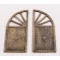Plus Model Wooden gate - round 1:35 (431)