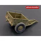 Plus Model US ammunition trailer M10 1:35 (492)