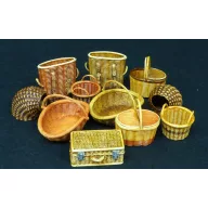 Plus Model Wicker baskets-small 1:35 (507)