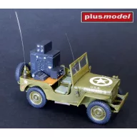 Plus Model Jeep with radio equipment 1:35 (565)