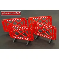 Plus Model Plastic bariers 1:35 (591)