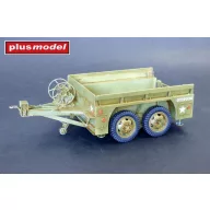 Plus Model US trailer M13 tandem axle 1:35 (596)