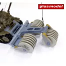 Plus Model T1E1 US Mine exploder for Sherman – Asuka 1:35 (598)