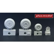 Plus Model B-26 Marauder wheels late growed 1:48 (AL4024)