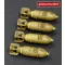 Plus Model Bombs 250 lb 1:48 (AL4117)