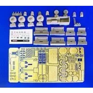 Plus Model Wheel bays for EC-121 Warning Star 1:72 (AL7006)