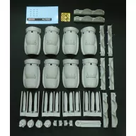   Plus Model Correct engine set for C121 Constelation 1:72 (AL7022)