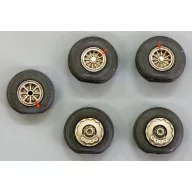 Plus Model Wheels for DC-6/C-118 1:72 (AL7030)