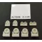 Plus Model C-119 Boxcar wheels early version 1:72 (AL7039)