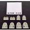 Plus Model C-119 Boxcar wheels late version 1:72 (AL7040)