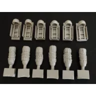 Plus Model C-47 Racks for drop container 1:72 (AL7046)