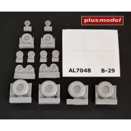 Plus Model B-29 Superfortress groved tread 1:72 (AL7048)