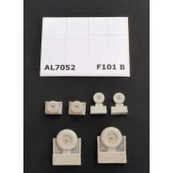 Plus Model F-101B Woodoo wheels 1:72 (AL7052)