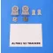 Plus Model S2 Tracker wheels 1:72 (AL7061)