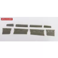 Plus Model B-25 Mitchell flaps 1:72 (AL7075)