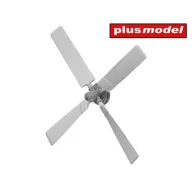 Plus Model C-119G propellers for Italeri 1:72 (AL7081)