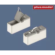   Plus Model Machine gun Vickers ammunition boxes WWI 1:35 (DP3042)