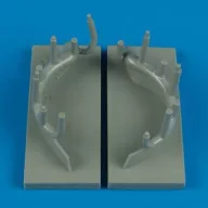 Quickboost A6M2 zero exhaust for Tamiya 1:32 (QB32 086)