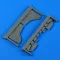 Quickboost Macchi MC.202 Undercarriage Covers - Early version ITALERI 1:32 (QB32 341)