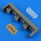 Quickboost Macchi C.205V serie I gunsight (San Giorgio tipo C) for Italeri 1:32 (QB32 352)
