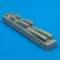 Quickboost MiG-21MF air cooling scoops für Academy Bausatz 1:48 (QB48 021)