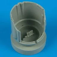   Quickboost Fw 190A-5 Cowling with exhaust für Eduard Bausatz 1:48 (QB48 137)